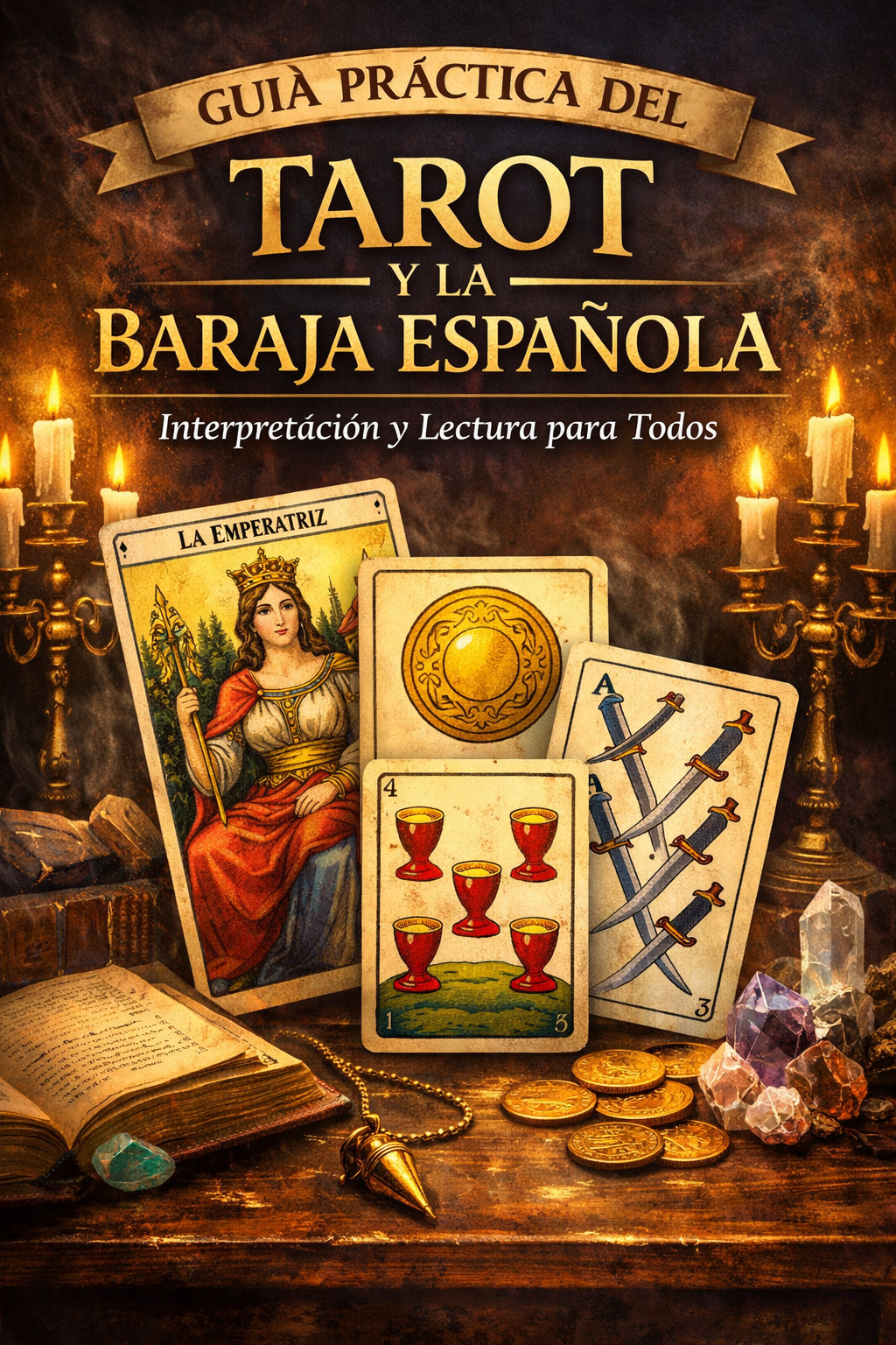 Guía espiritual Baraja Española - Portada del libro