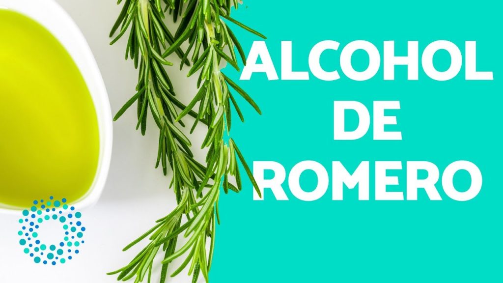 para que sirve el alcohol de romero