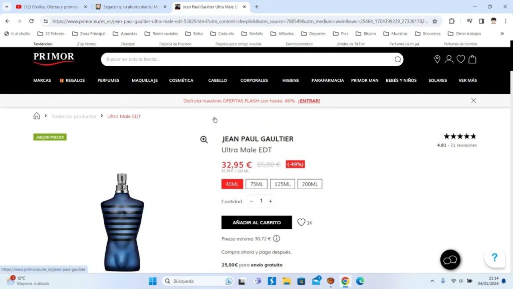 primor jean paul gaultier