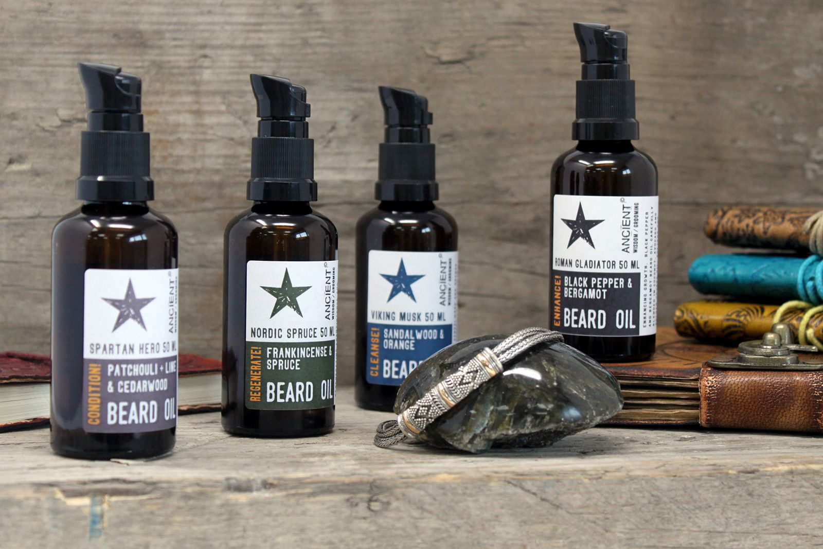 50ml Aceite para la barba - Heroe Espartano - Mantén! - Imagen 5