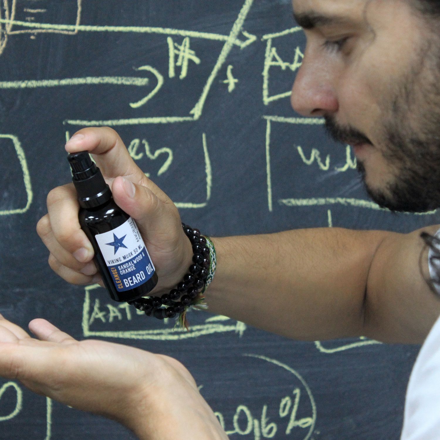 50ml Aceite para la barba - Heroe Espartano - Mantén! - Imagen 6