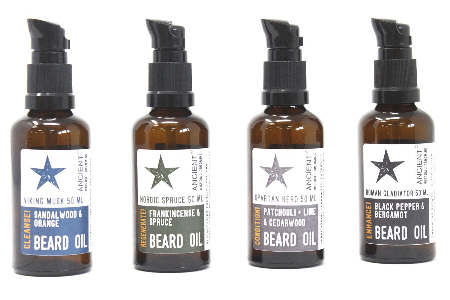 50ml Aceite para la barba - Heroe Espartano - Mantén! - Imagen 3