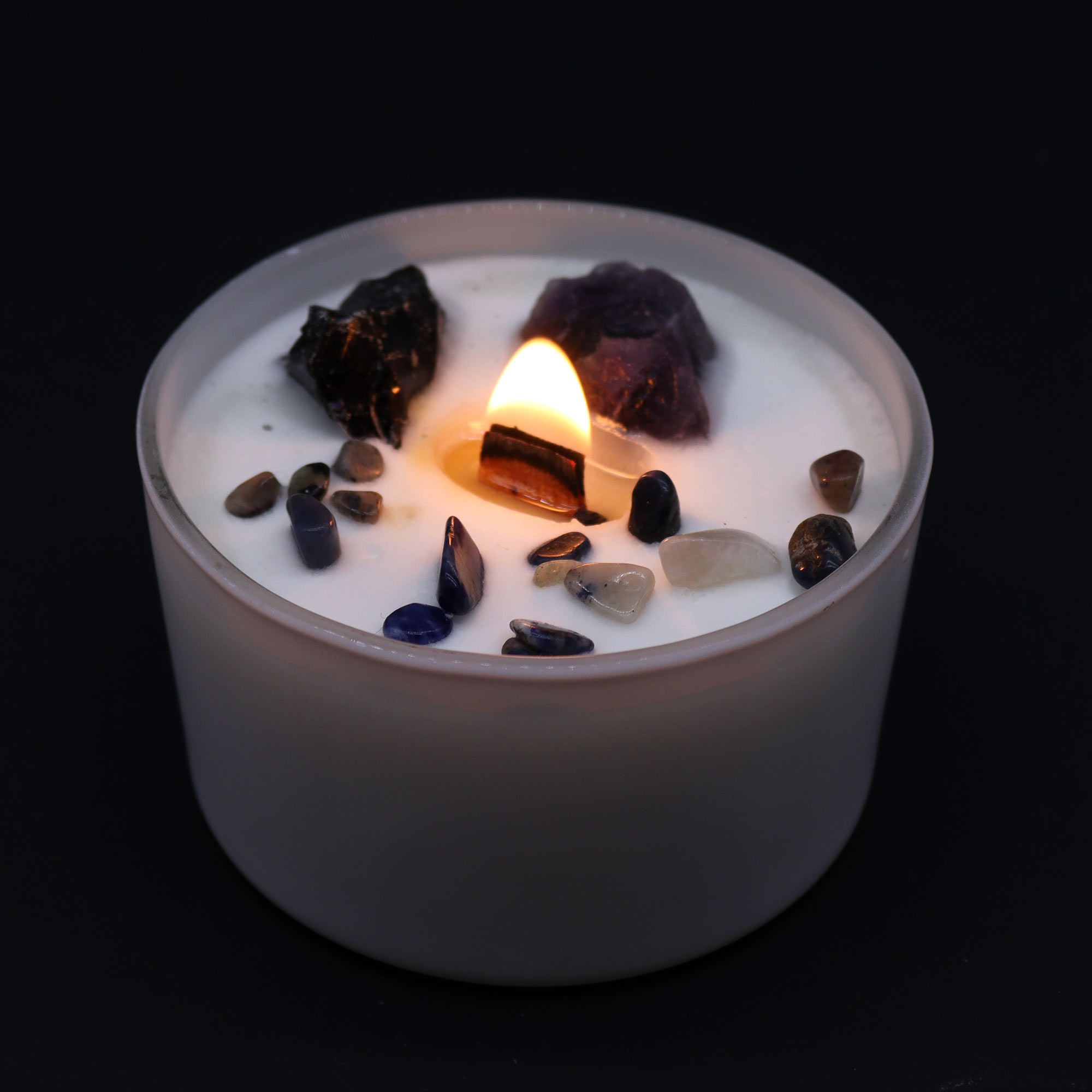 Velas de Cristal de Chakra -Chakra del plexo solar - Imagen 5