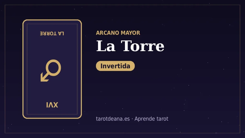 La Torre – Invertida | Tarot de Ana
