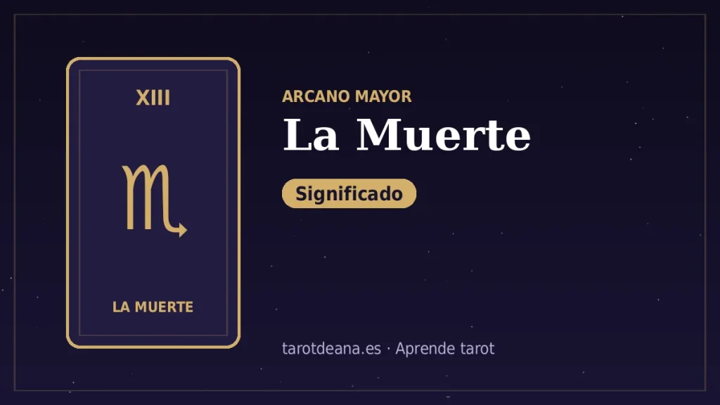 La Muerte – Significado | Tarot de Ana