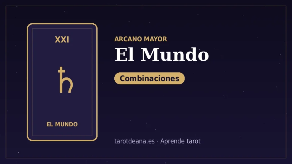El Mundo – Combinaciones | Tarot de Ana