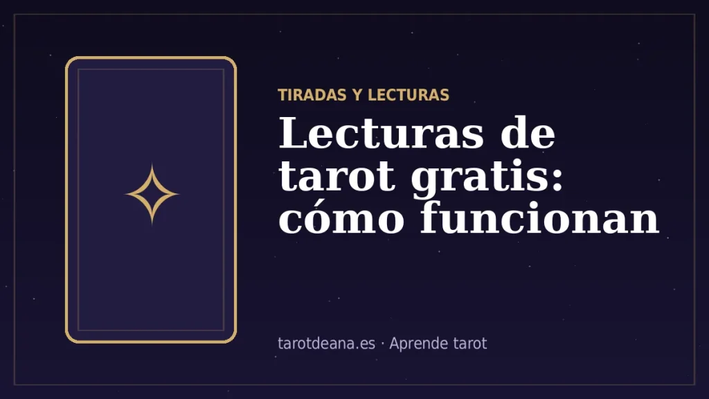 Lecturas de tarot gratis: cómo funcionan | Tarot de Ana
