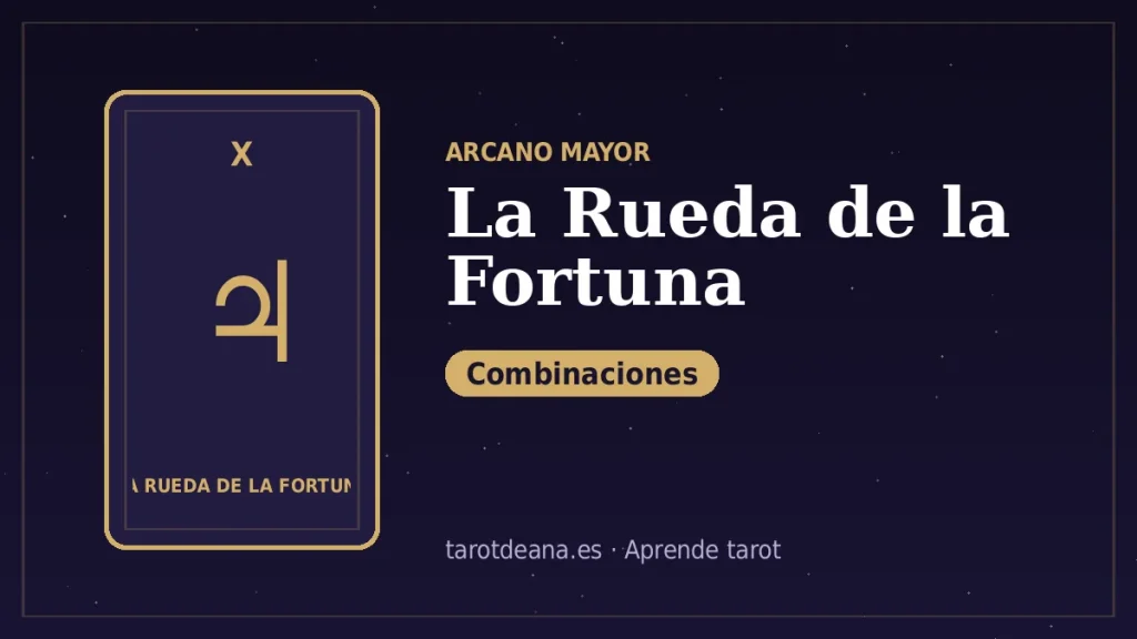 La Rueda de la Fortuna – Combinaciones | Tarot de Ana
