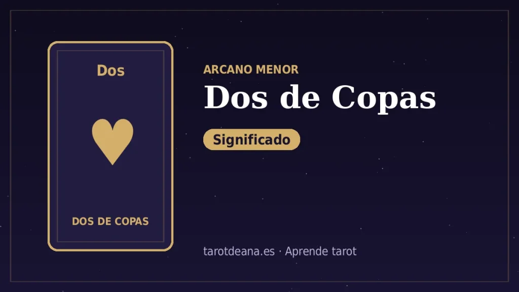 Dos de Copas – Significado | Tarot de Ana