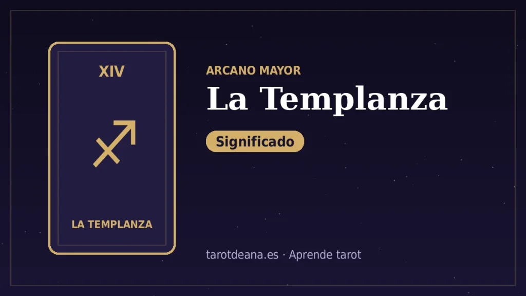 La Templanza – Significado | Tarot de Ana